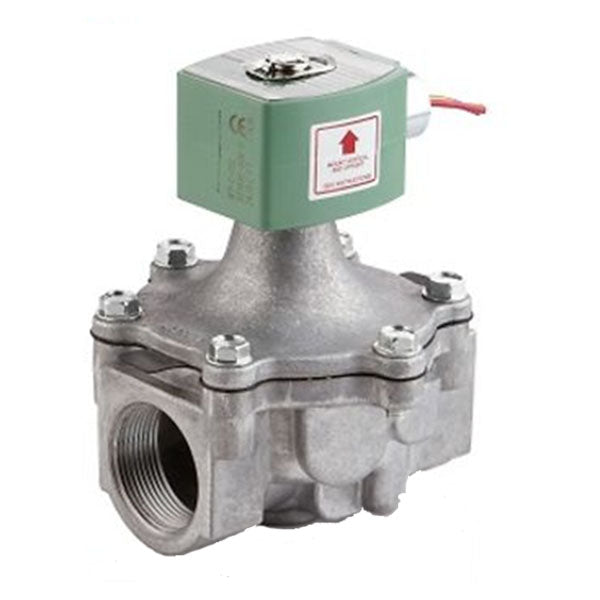 ASCO Controls 8215B070CSA 120/60 110/50 Vac 1-1/2" Npt. N.C. 2 Way Gas Solenoid Valve 1900000 BTU 0-25