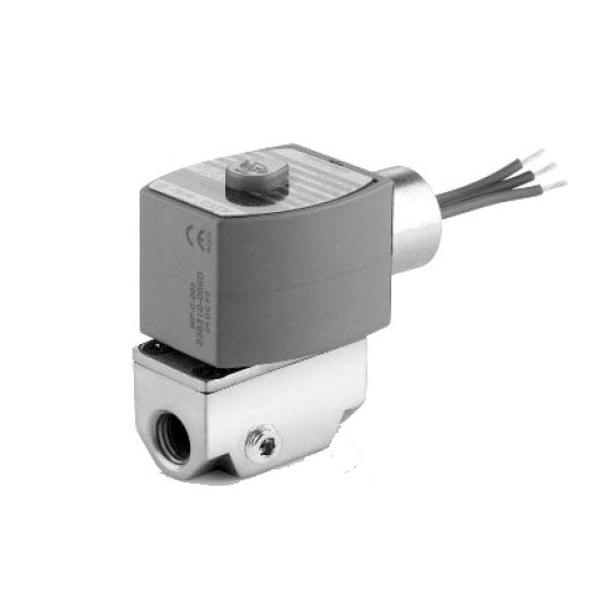 ASCO Controls SV311A02N6CF5 120v 3/8" Npt. 2 Way N.C. Pilot Gas Shutoff Valve W/18" Lead Wires 64400 BTU