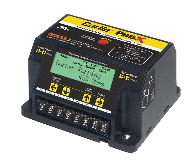 Carlin 70200S Universal Oil Burner Primary Control With Display & Adjustable Timing