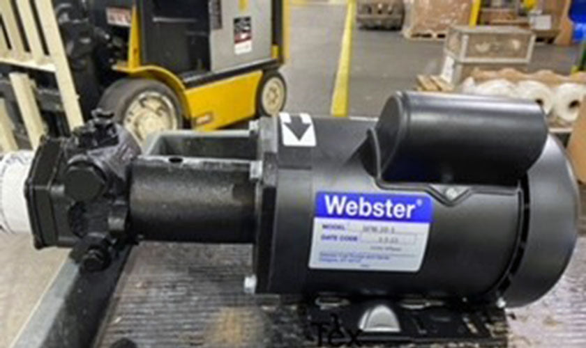 Webster SPM-30-1 Oil Booster Pump Set 30 Gallon 1/3 HP