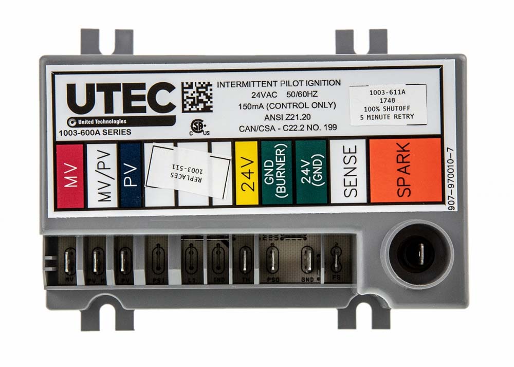Weil-McLain 511330097 Ctl-i Wo/Dmpr Molx Pkgd Pilot Proving Ignition/Sensing Control Module 24 Volt