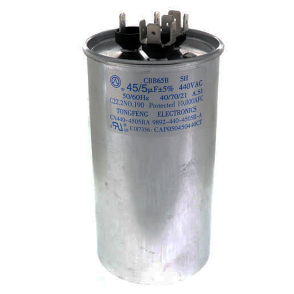 Goodman CAP050450440RTP Cap 5/45 MFD 440v Dual Round Capicitor Replaces CAP050450440RTS CAB050450440CT
