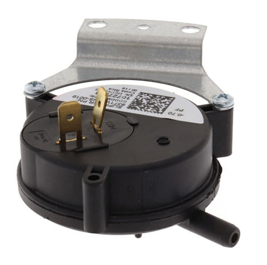 Goodman 10727923 Switch-pressure -.70"wc Spst 1/4" Barb Connection Pressure Switch