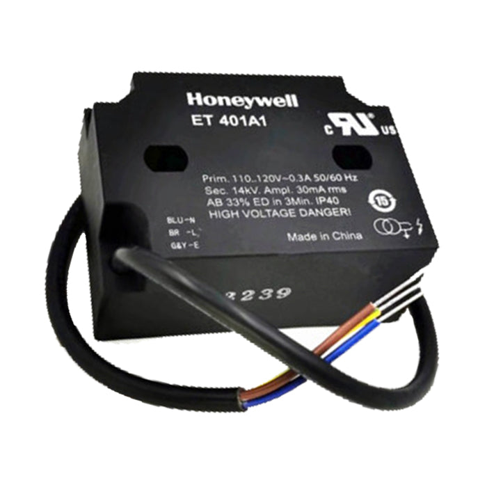 Honeywell Thermal Solutions ET401A1 110 Vac 50/60hz Gas Ignigtion Transformer No Rajah Connector Replaces