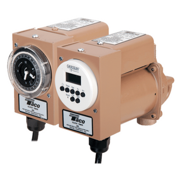 Taco BRZ Plumb N Plug recirculating pump with analog timer and 1/2 in. sweat threaded line cord