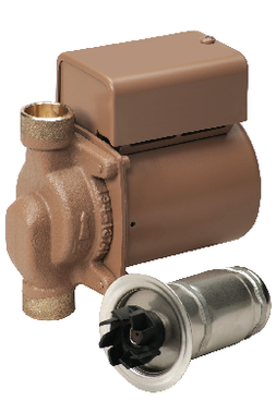 Taco 006-B4 bronze circulator pump 3/4 inch sweat thread for hydronic heating