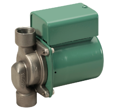 Taco 006-ST4 stainless steel pump with 3/4 inch threaded connections for hydronic circulation