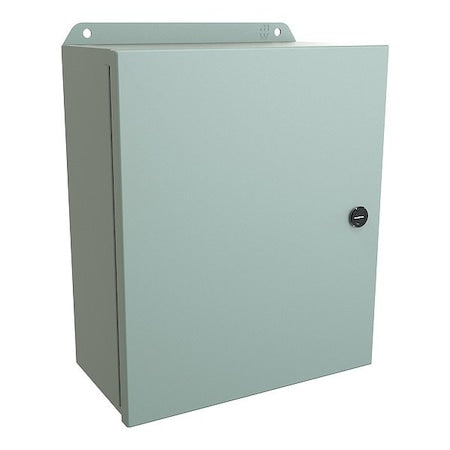 Hammond EJ12105 - Latches Electrical Enclosure, 12 in H, 5 in D, 10 in W, 12, 13, 3 R, 4, Steel