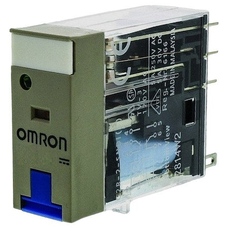 Omron G2R-2-SNI DC24(S) - General Purpose Relay, Square, 21.6 m A, 8 Pins, Plug-in