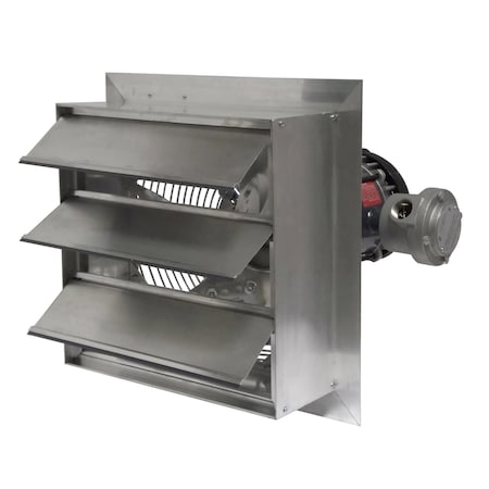 Canarm AX14-4M - Ext Fn,14 In Bld Dia,Galvalume,230/460 V