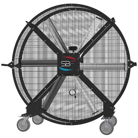 Skyblade GFORCE-0618-512-1 - Mounted Fan, Silver, 72 in Dia