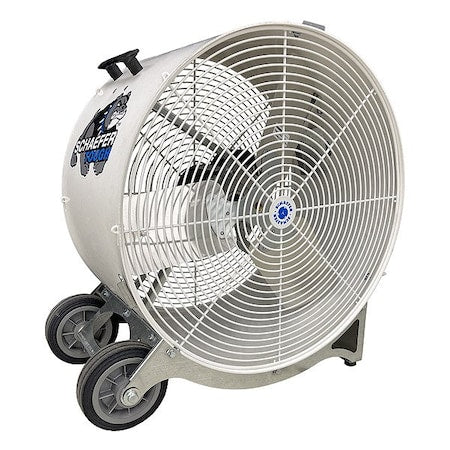 Schaefer VKM24-2-O - Circulating Fan,24in Dia,White,Mobile
