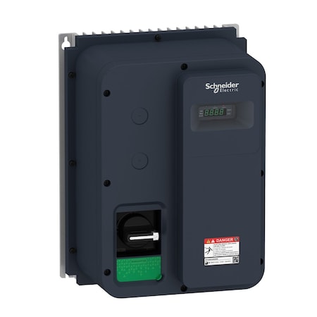 Schneider Electric ATV320U15N4WS - Variable Frequency Drive, Black/Green