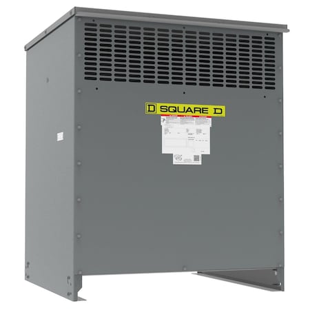 Schneider Electric EXN150T3H - Dry Type Power Distribution Transformer, 150 k VA, 2, 120 V AC, 208 V AC Wye, 480 V
