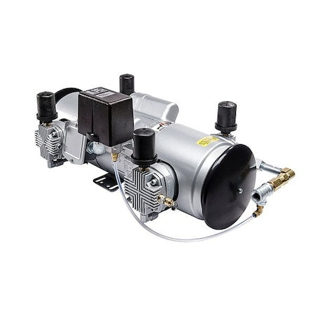 Gast 7LDE-46S-M750X - Tankless Piston Air Comprssor,Single,NPT