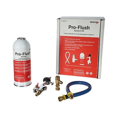 Diversitech PF-AER-KIT - Flush Solvent,16 oz,Can,Liquid,Clear