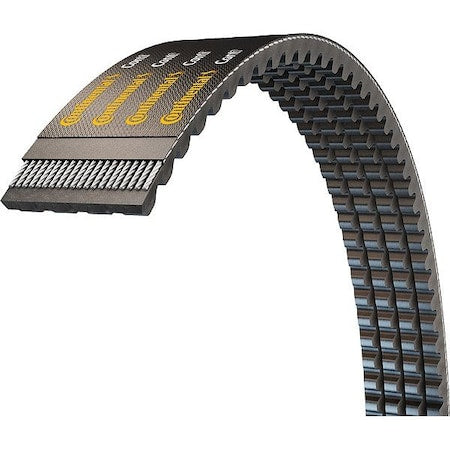 Continental 20264035 - Banded Cogged V-Belt, Conti VX Torque Team Advanced, 20264035, 3 VX, EPDM, 126.20 in, 3/8 in Top Width