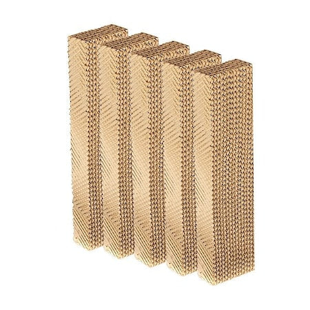 Hessaire P48X12X6-5 - Evaporative Cooler Media, Kraft Paper, 12 in W, 5 PK