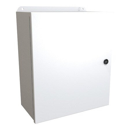 Hammond EJ14126LG - Latches Electrical Enclosure, 14 in H, 6 in D, 12 in W, 12, 13, 3 R, 4, Steel