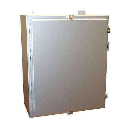 Hammond 1418N4ALE10 - Clamps Electrical Enclosure, 24 in H, 10 in D, 20 in W, 12, 13, 4, 4 X, Aluminum