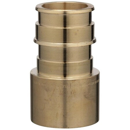 Zurn QE812GX - Strt, Brass, Barbed 61/64", Cup 1 1/4"