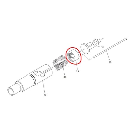 Ingersoll-Rand PF2219-21 - Needle Holder