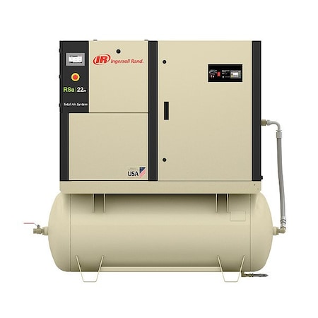 Ingersoll-Rand 47823547001 - Rotary Air Compressor,120 gal Air Tank