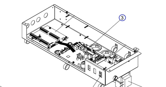 Lochinvar 100334034 Control Board Main For KBX0800
