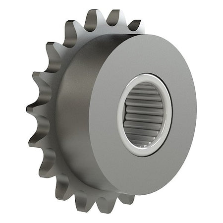 Brewer Machine & Gear 35B13F - Idler Sprocket,1/2 in Bore,Steel