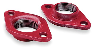 Bell & Gossett 101205 1-inch flange set for hydronic pipe connections