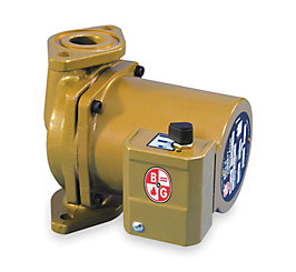 Bell & Gossett NBF-36 1/6 HP 3‑Speed Pump (part 103401LF) for HVAC and hydronic systems