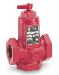 Bell & Gossett 107019 straight-angle flow control valve 1-1/4 inch for boiler and hydronic systems