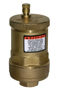 Bell & Gossett 113222 Model 97 Automatic Air Vent for hydronic heating systems