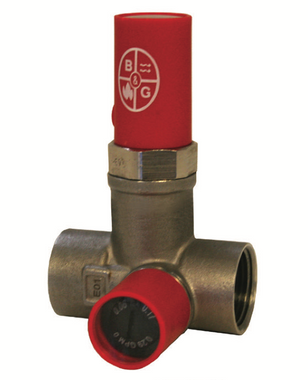 Bell & Gossett 117681LF TSB-3/4 Temp Setter Thermostatic Balance Valve profile view