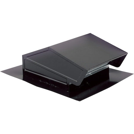 Broan-Nutone 634M - Roof Cap With Built In Damper, 6" Round Duct, Black
