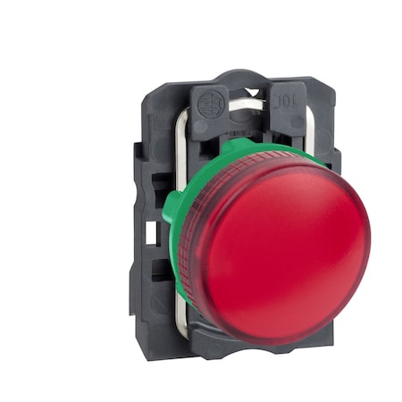 Schneider Electric XB5AV64 - Pilot Light, Red, 22mm, No Lamp Included