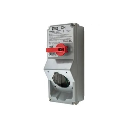 Hubbell Wiring Device-Kellems HBLMITL - Nonfusible, Disconnect Switch, Heavy Duty, 600 V, 3 PST, NEMA 12 K, 4, 4 X