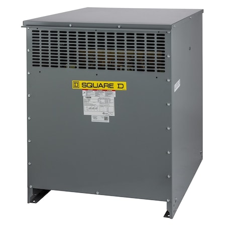Schneider Electric EXN112T65H - Dry Type Power Distribution Transformer, 112.5 k VA, 2, 120 V AC, 208 V AC Wye