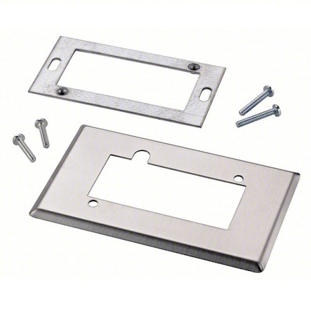 Johnson Controls TE-1800-9600 - Temperature Sensor Wall Mount Plate, White