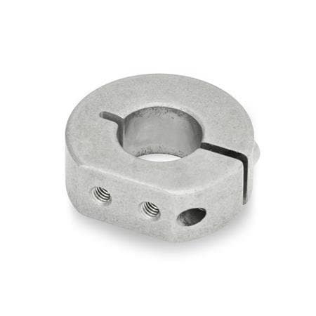 J.W. Winco 7062.1-42-B18-NI-A - One-Piece Shaft Collars