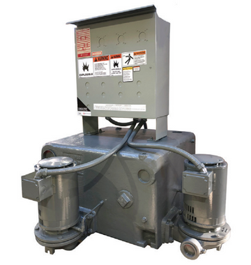 Hoffman 160018 SCC1 Duplex Pump with Cast Iron Receiver and Mechanical Alternator