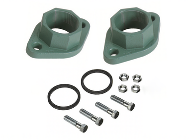 Taco 1600-032RP 2-inch cast iron pump flange set for hydronic circulators