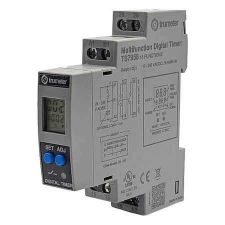 Trumeter TS7958 - Time Delay Relay,24 V AC/DC