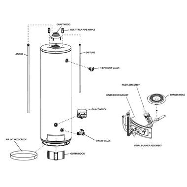 Lochinvar 100335249 Water Heater