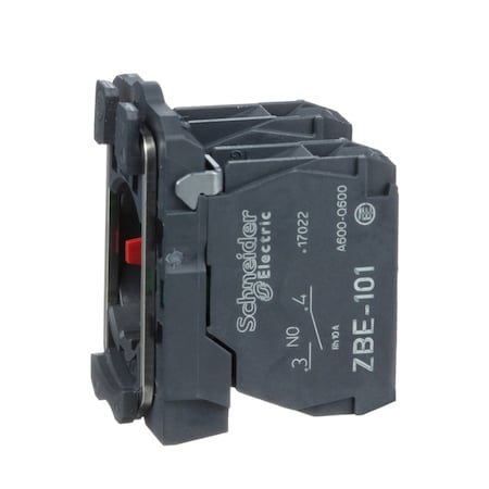 Schneider Electric ZB5AZ105 - Contact Block,1 NO + 1 NC Slow Break,22mm