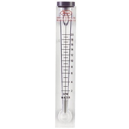 Dwyer Instruments VFC-121 - Flowmeter, range 4-25 SCFM air.