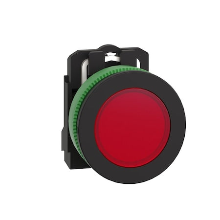 Schneider Electric XB5FVB4 - Pilot Light, Red, 30mm, LED