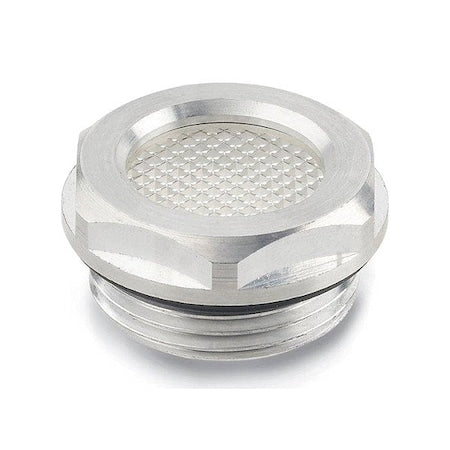 Jw Winco 744-24-G1-A - Sight Glass,Aluminum,36 mm Hex Thick