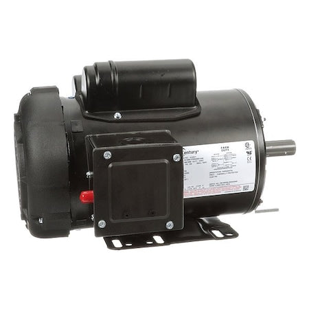 Century K103V1 - Farm Duty Motor, Capacitor-Start/Run, 1 1/2 HP, 115/230 V AC, 1,725 Nameplate RPM, 145 Frame