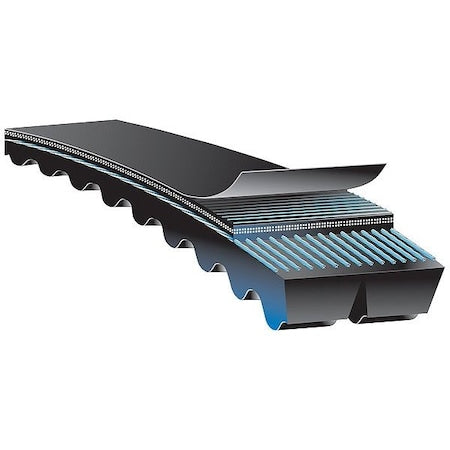 Gates 2/BX58 - Cogged V-Belt, Tri-Power Power Band, BX58, BX, EPDM, 61 in, 0.66 in Top Width